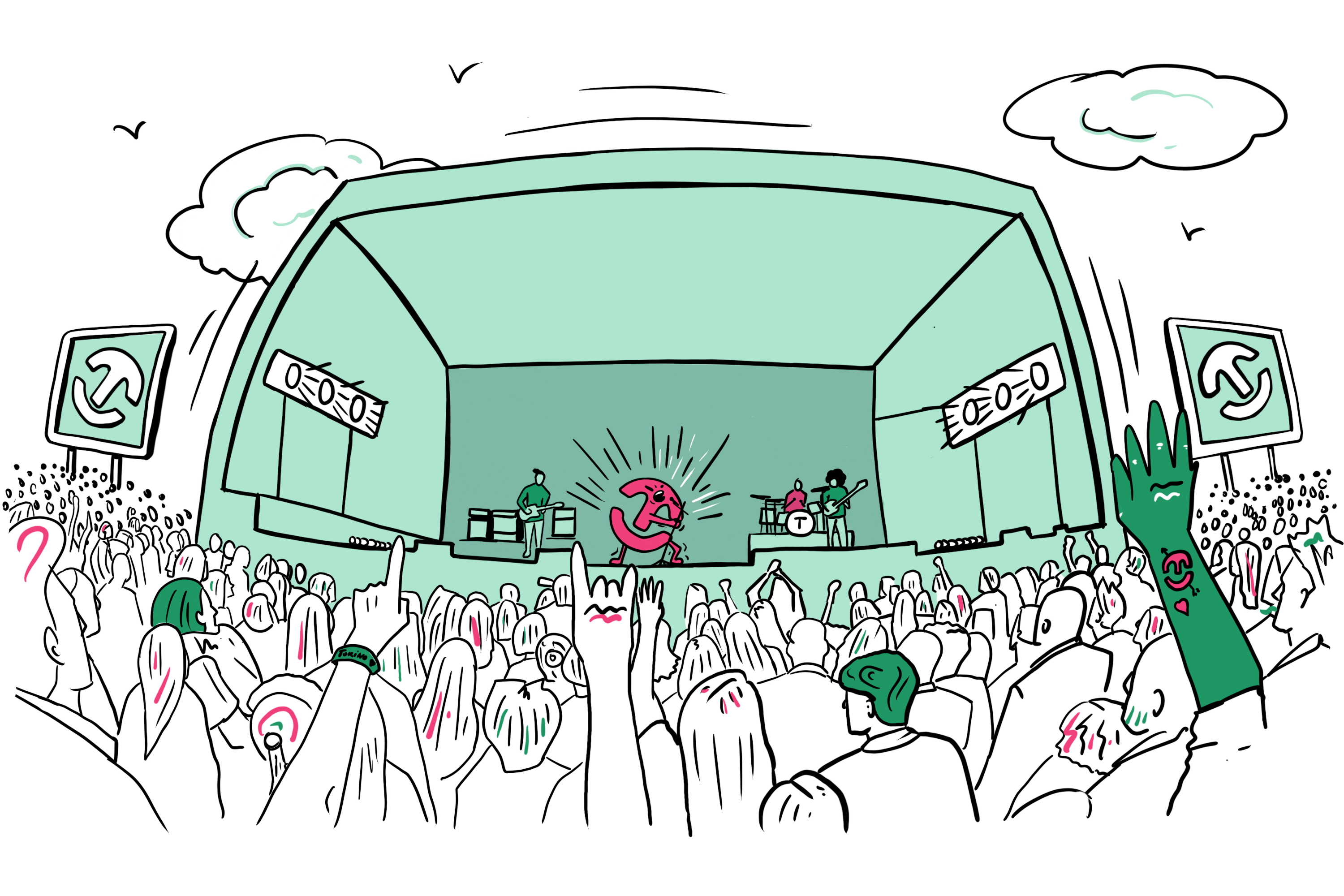 crowd